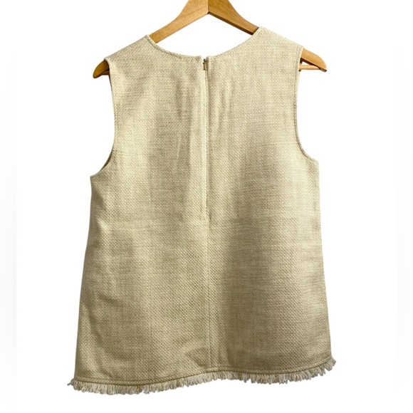 By Malene Birger Beige Textured Tank Top - Picture 4 of 9